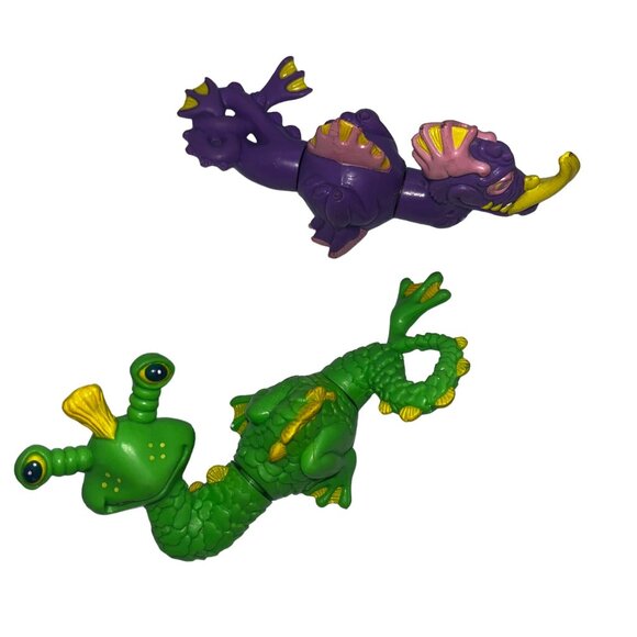 1986 Mix 'Em Up Monsters Set Purple & Green - Picture 8 of 13